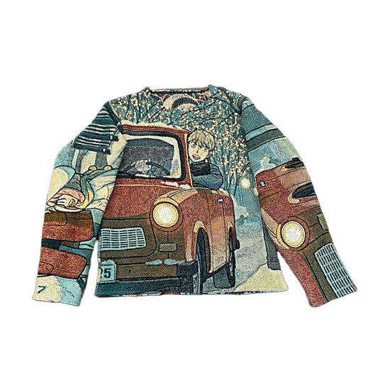 Custom Full Tapestry Crewneck